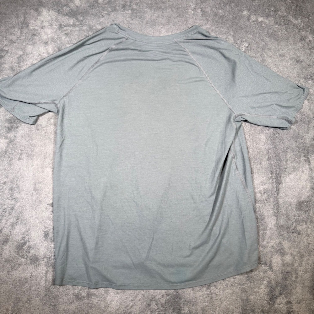 Lot of 2 Patagonia Capilene Cool Trail Mens L Alpine Adventures Blue Gray Shirts - Picture 5 of 16